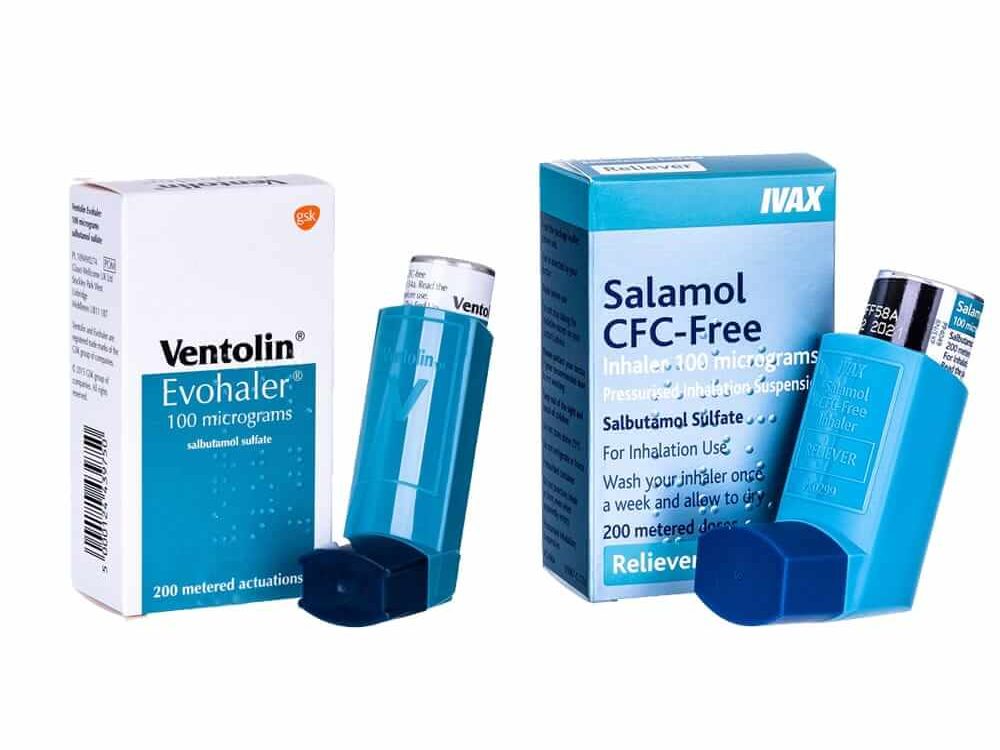 Ventolin Salamol Inhaler