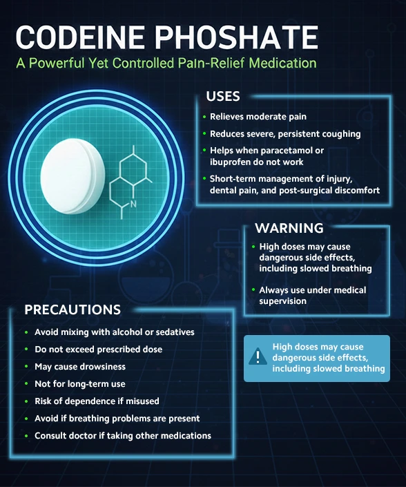 What Are Codeine Phosphate Tablets For?